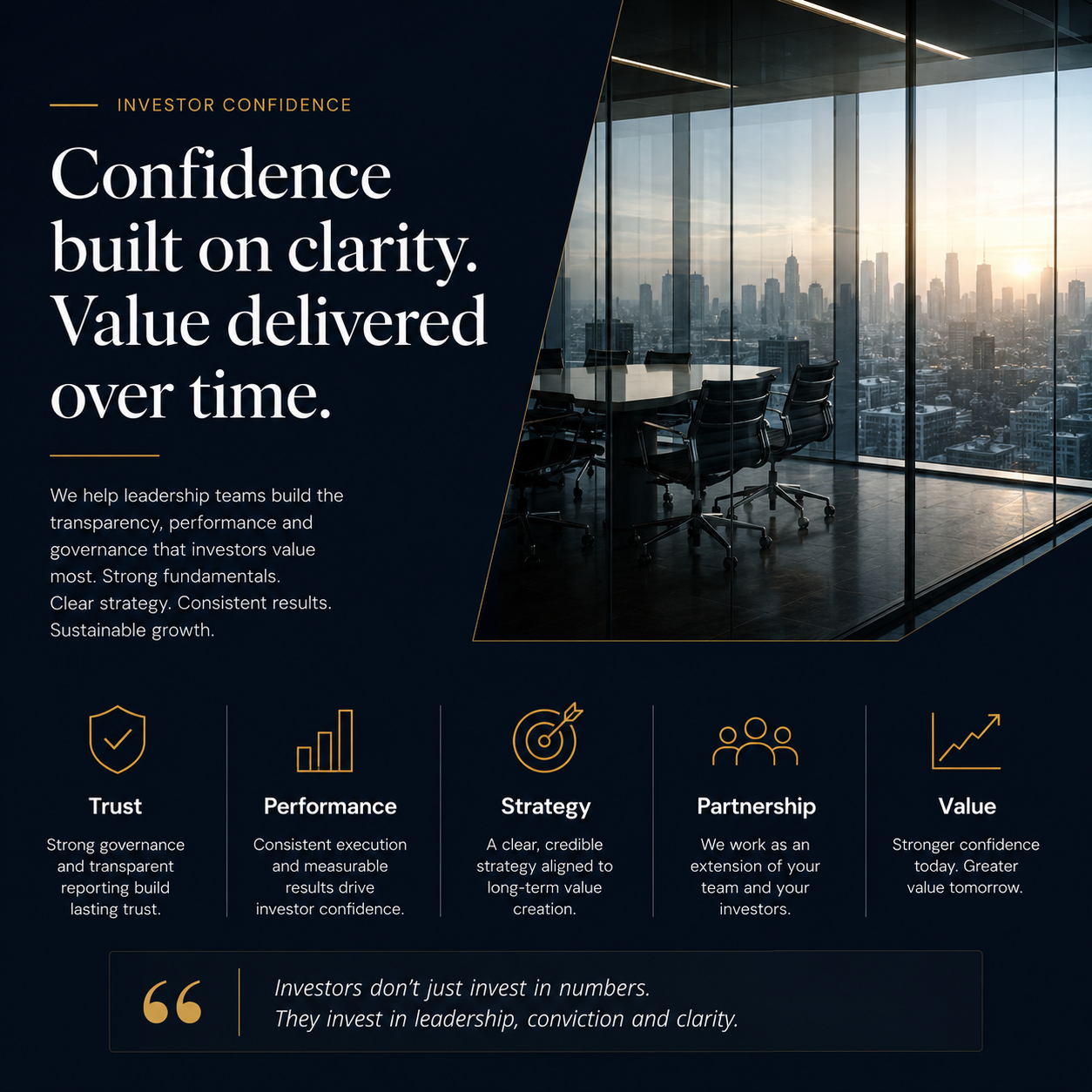 Executive intelligence slide 1